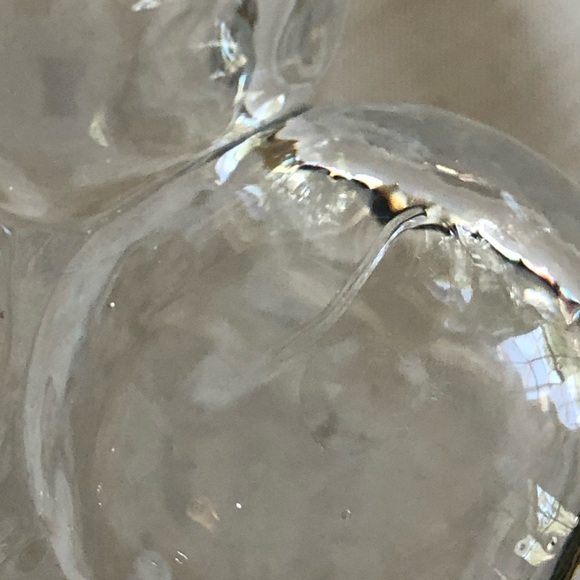 Vintage Mid Century Modern Swedish Abstract Art Glass Cloud Vase - Picture 13 of 15